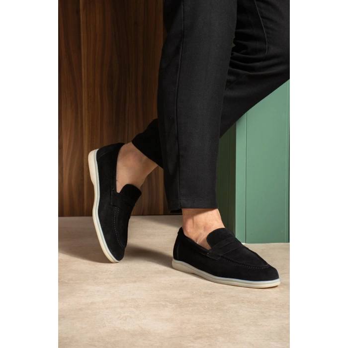 CH2621 - Suvex Erkek Ayakkabı DERİ SİYAH