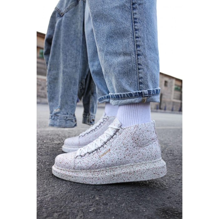 CH263 CBT Lyse Mens Shoes 457 RED / GREEN SIM