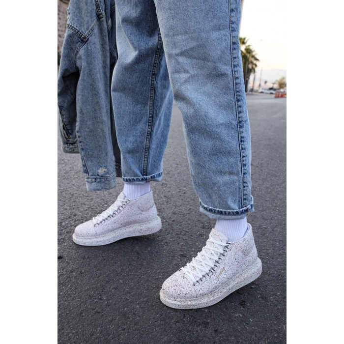 CH263 CBT Lyse Mens Shoes 457 RED / GREEN SIM