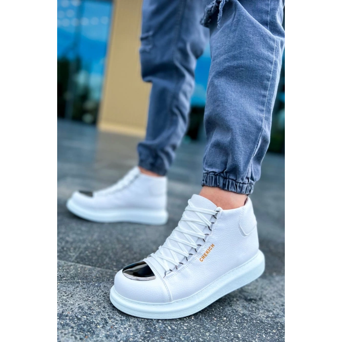 CH267 CBT Roma Mirror Mens Boot WHITE