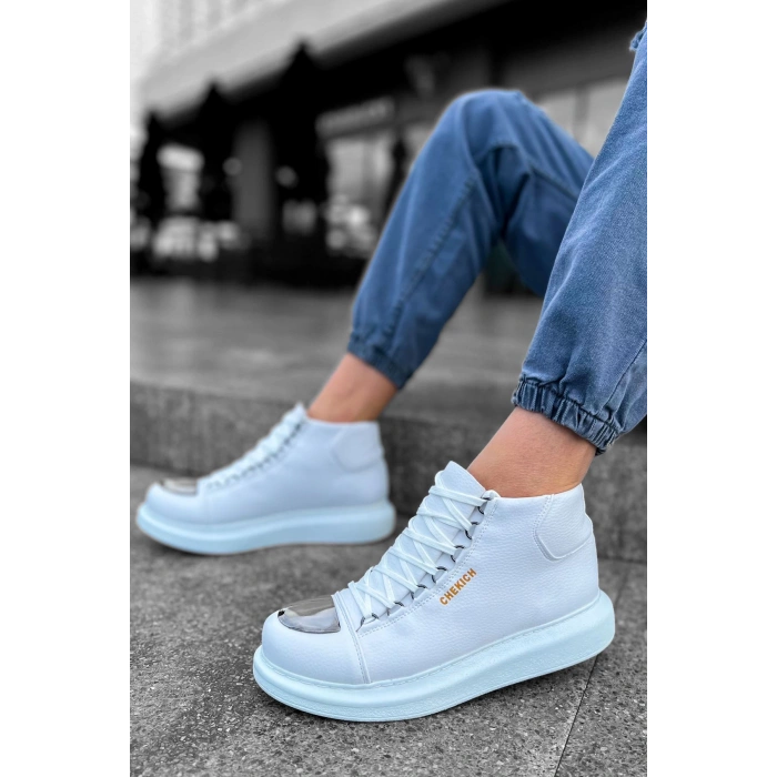 CH267 CBT Roma Mirror Mens Boot WHITE