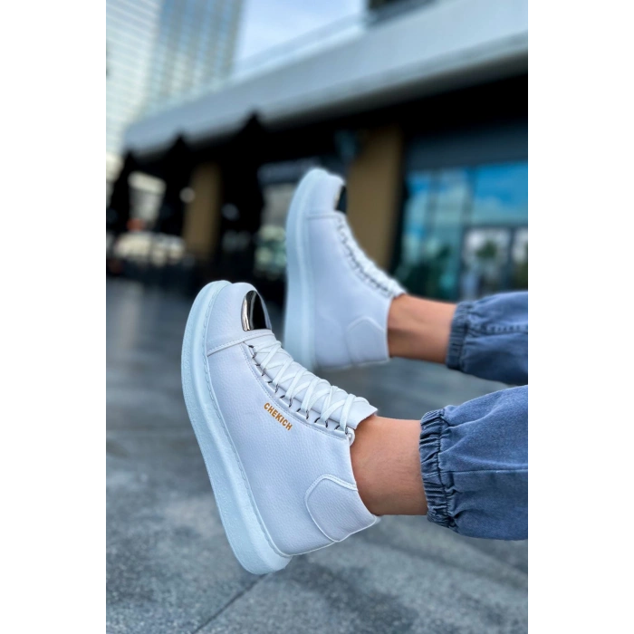 CH267 CBT Roma Mirror Mens Boot WHITE