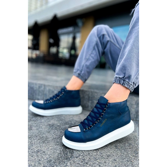 CH267 - CBT Roma Mirror Erkek Bot LACIVERT