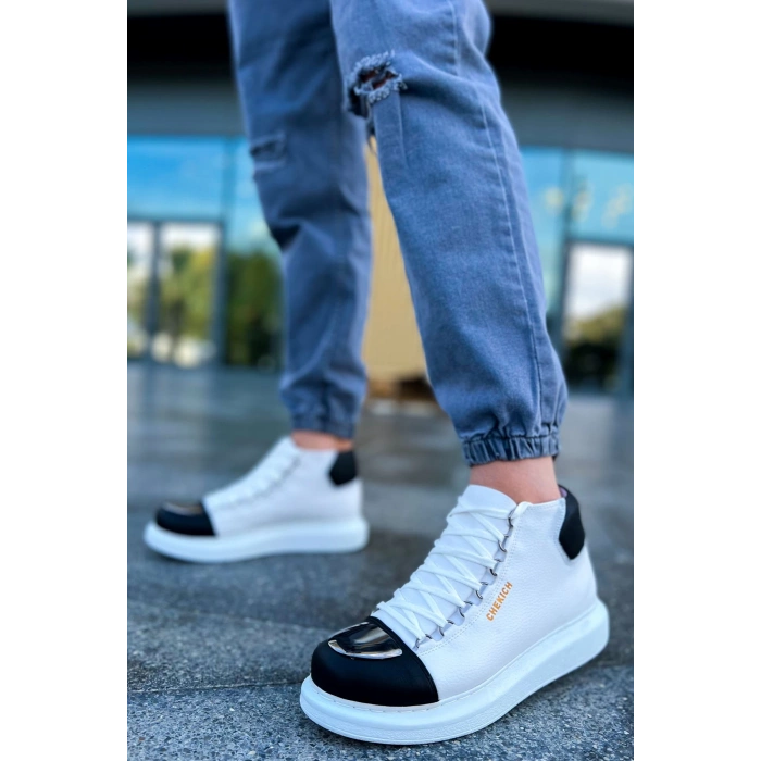 CH267 GBT Rome Mirror Mens Boot WHITE/BLACK