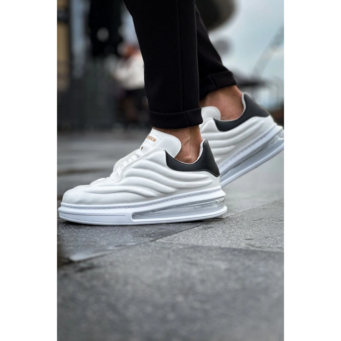 CH299 - GBT Sollıevo Erkek Ayakkabı BEYAZ/SIYAH