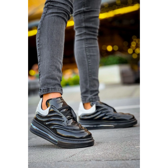 CH299 - GRT Sollıevo Erkek Ayakkabı SIYAH/BEYAZ