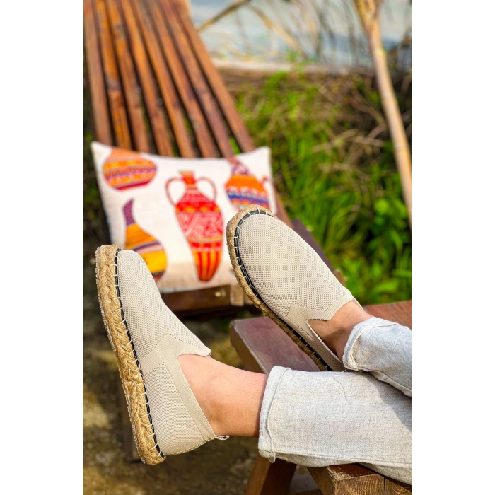 CH305 - Triko Erkek Ayakkabı BEJ