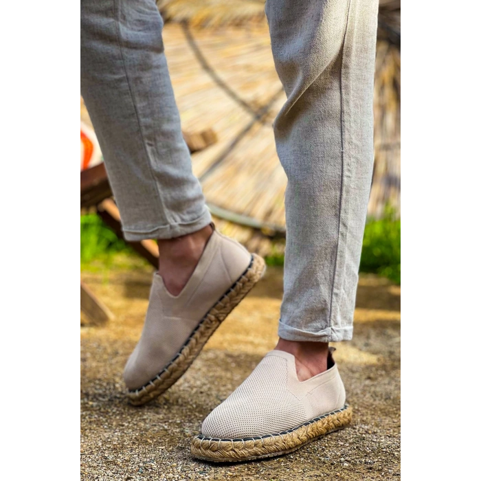 CH305 - Triko Erkek Ayakkabı BEJ