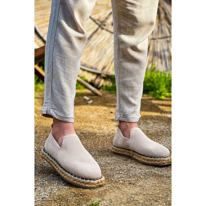 CH305 - Triko Erkek Ayakkabı BEJ