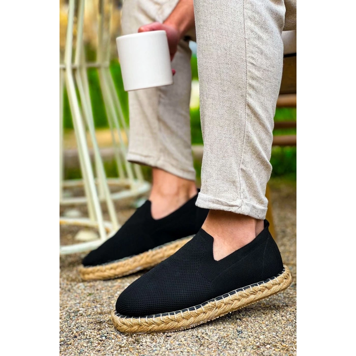 CH305 - Triko Erkek Ayakkabı SIYAH