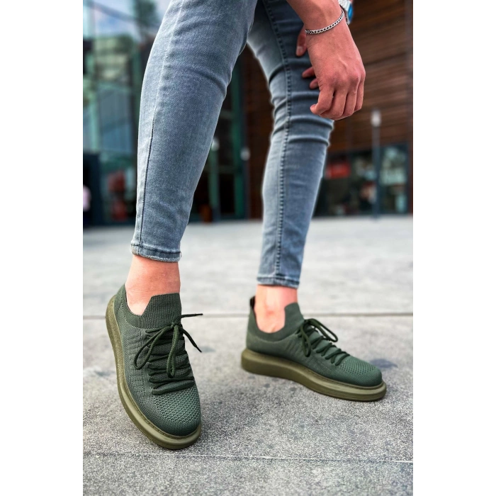 CH307 - RT Tricot Erkek Ayakkabı HAKI