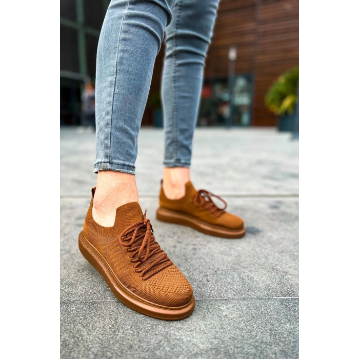 CH307 - RT Tricot Erkek Ayakkabı KAHVE
