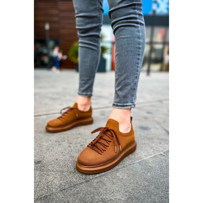 CH307 - RT Tricot Erkek Ayakkabı KAHVE