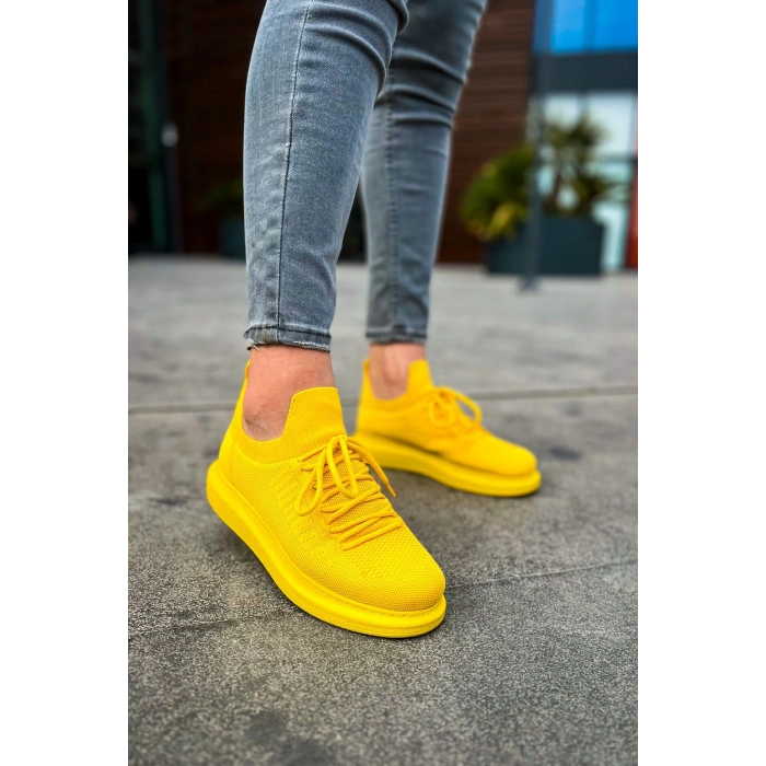 CH307 - RT Tricot Erkek Ayakkabı SARI