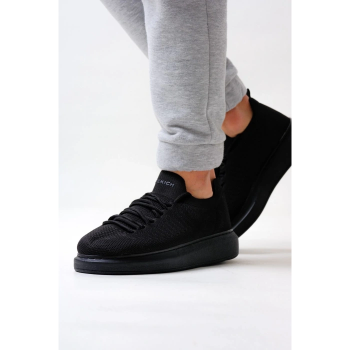 CH307 - RT Tricot Erkek Ayakkabı SIYAH