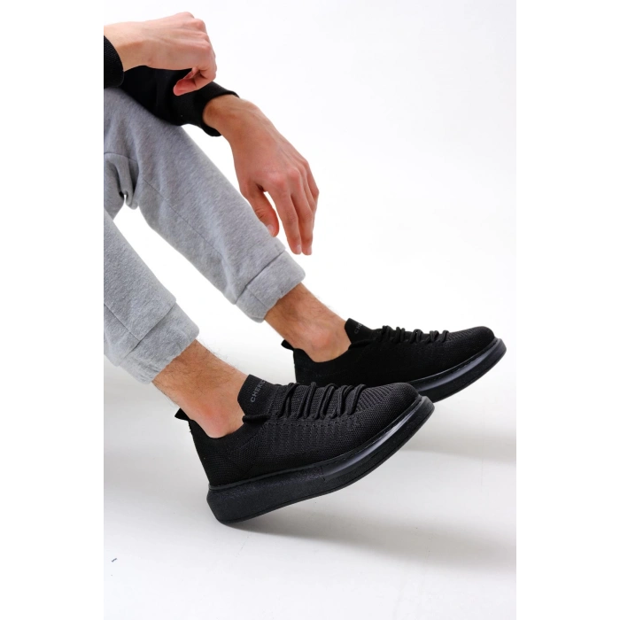 CH307 - RT Tricot Erkek Ayakkabı SIYAH