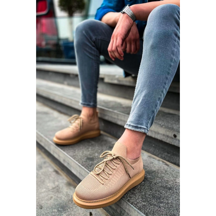 CH307 - RT Tricot Erkek Ayakkabı TABA