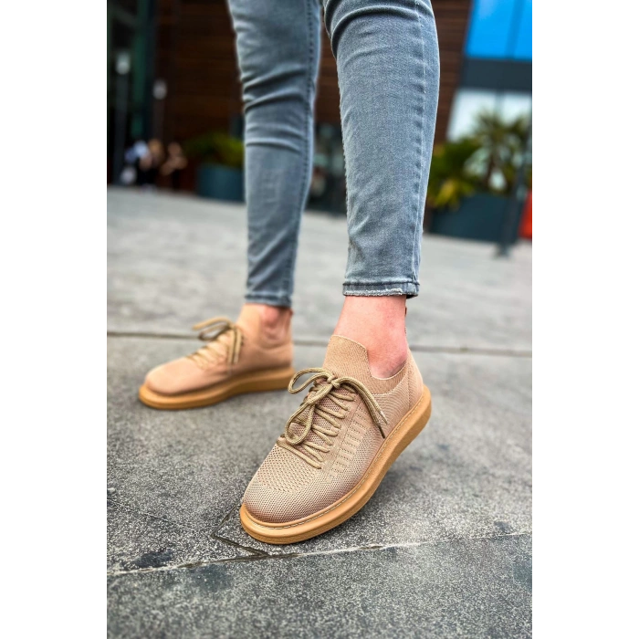 CH307 - RT Tricot Erkek Ayakkabı TABA
