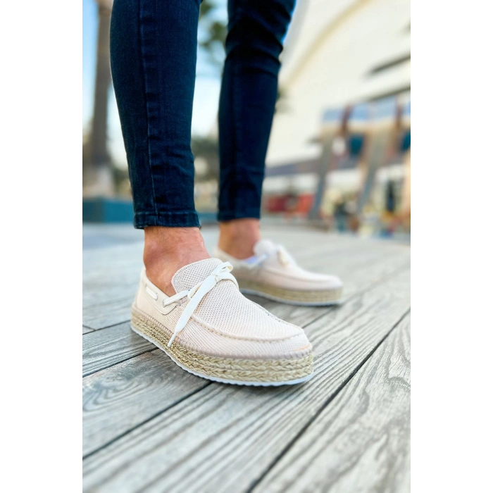 CH311 - Espadril Erkek Ayakkabı BEJ