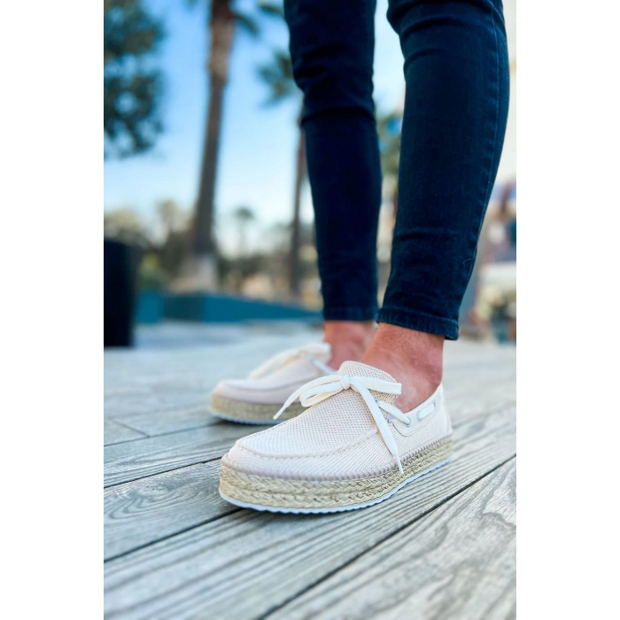 CH311 - Espadril Erkek Ayakkabı BEJ