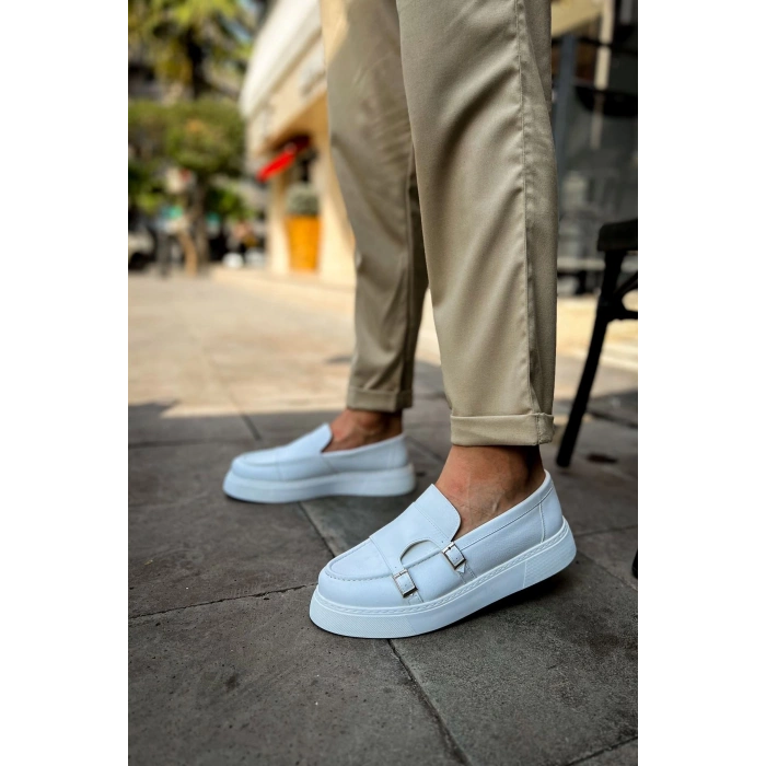 CH417 - CBT Mancini Erkek Ayakkabı BEYAZ