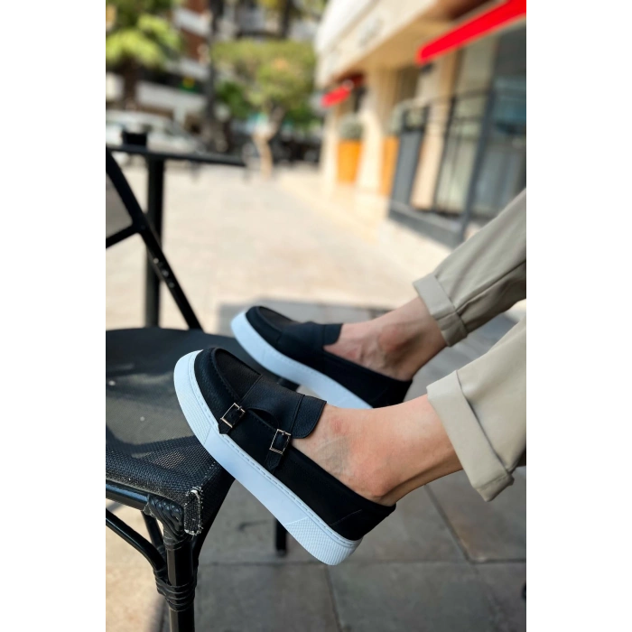 CH417 CBT Mancini Mens Shoes BLACK