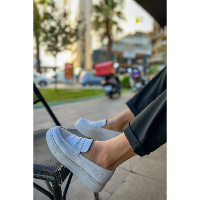 CH421 - CBT Bandera Erkek Ayakkabı BEYAZ