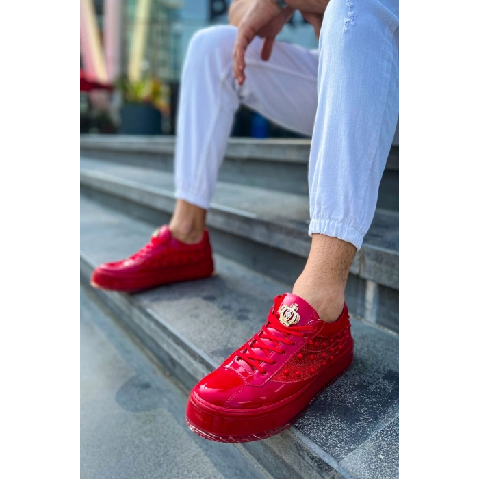 CH975 - Majesty KT Erkek Ayakkabı KIRMIZI