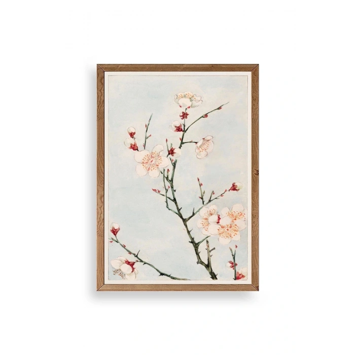Cherry Blossom Ahşap Çerçeveli Tablo 23 x 30