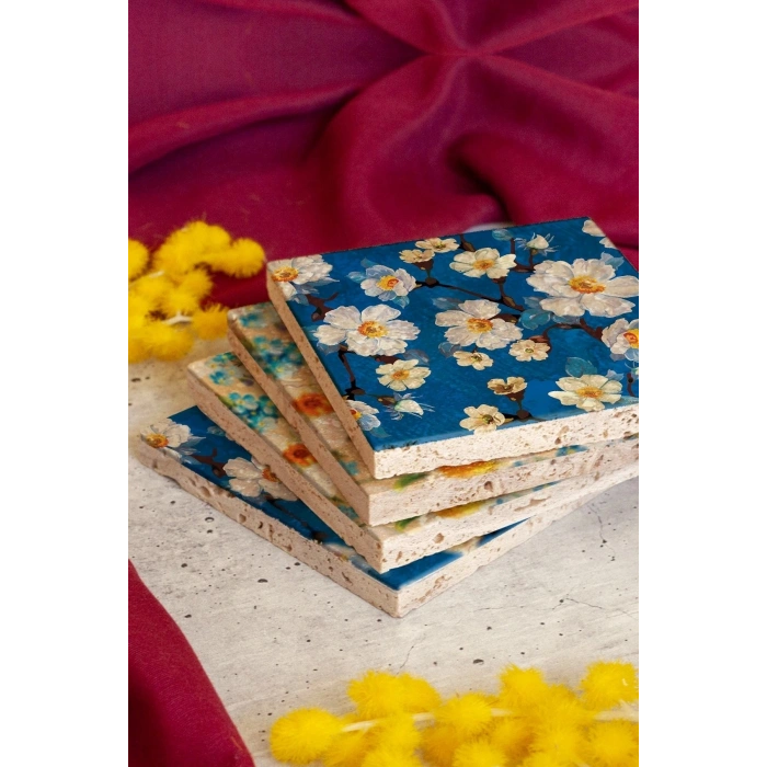 Çiçek Bardak Altlığı