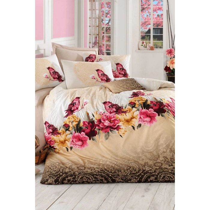 طقم مفرش سرير مزدوج من رينفورس 100% قطن تشاليكوشو