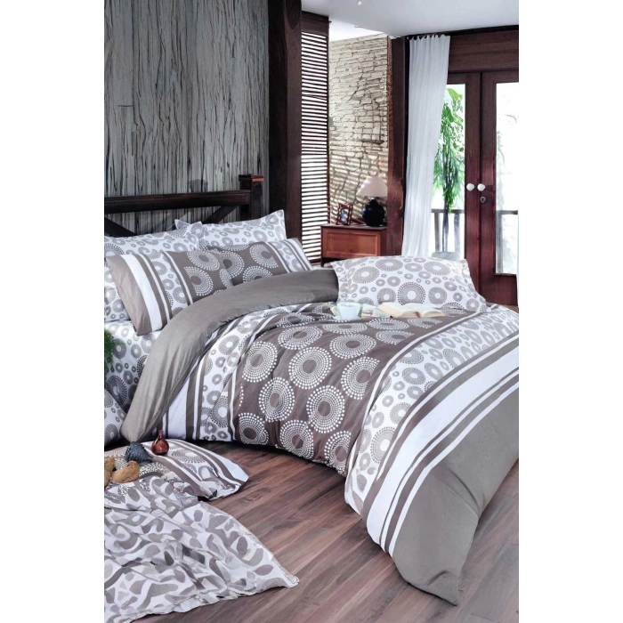 Двуспальный комплект постельного белья Ranforce 100% хлопок Harmoni