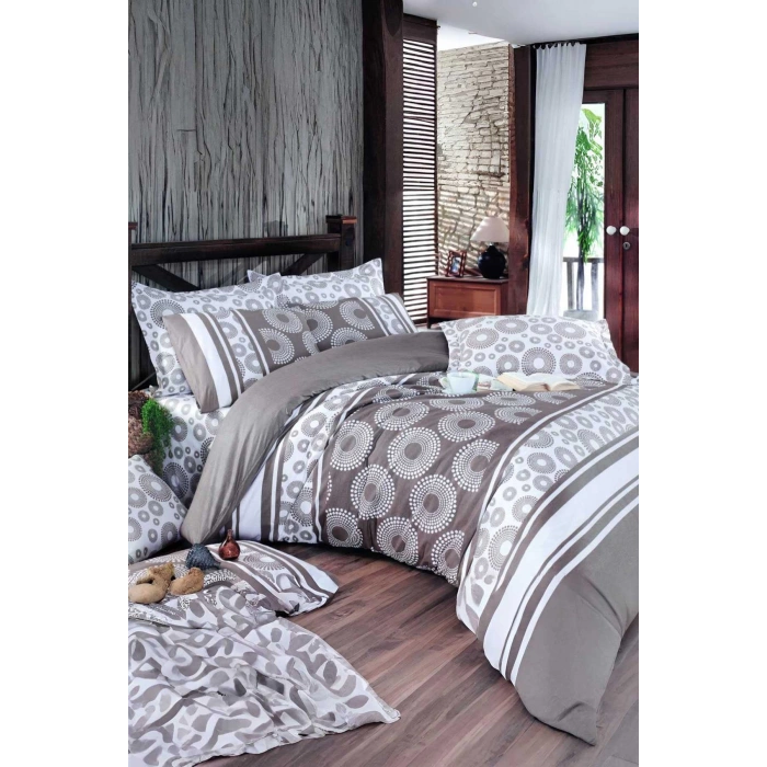 Двуспальный комплект постельного белья Ranforce 100% хлопок Harmoni