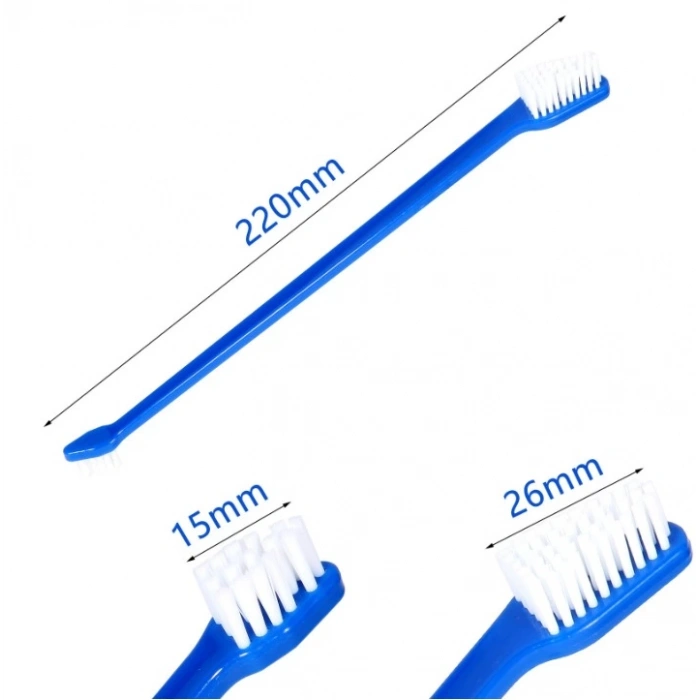 Çift Taraflı Hayvan Diş Fırçası 4 lü set (5365)