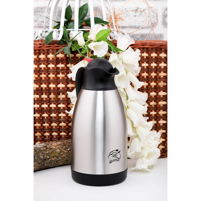 CKR-2006  2LT UZUN ÇELİK TERMOS (5365)