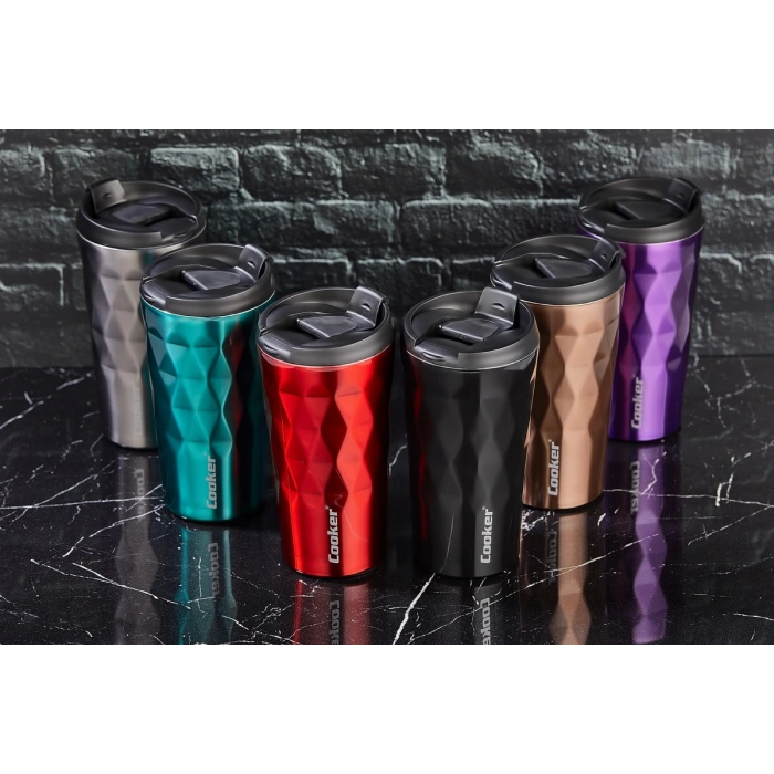 CKR-2048 350ML.ÇELİK MUG TERMOS BARDAK RENKLİ (5365)