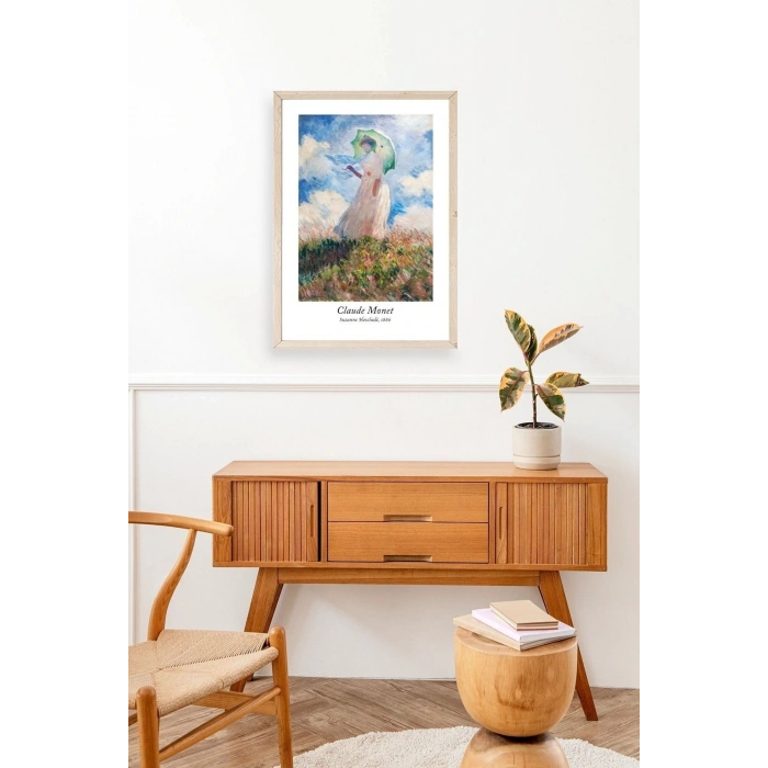 Claude Monet Ahşap Çerçeveli Tablo 23 x 30