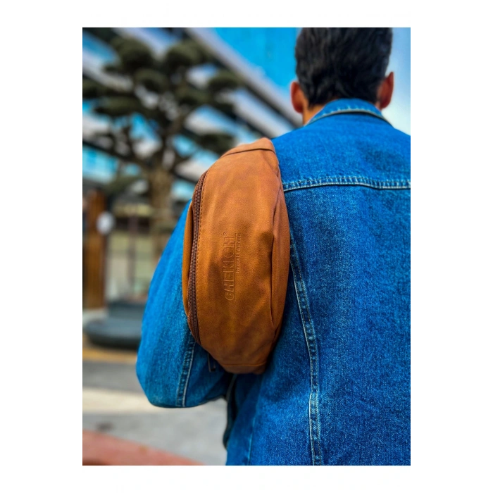 CNT010 - Cilt Deri Erkek Çapraz Çanta TABA