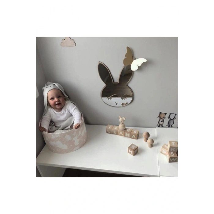 Çocuk Odası Safari Hayvanları Dekoratif Tablo 34 x 48