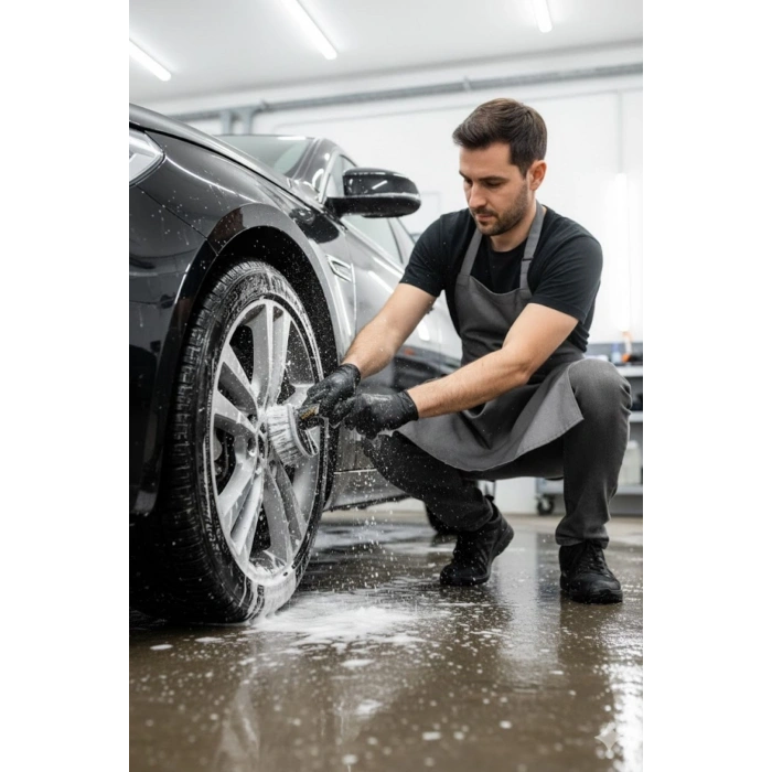 Çok Amaçlı Araç Temizlik Fırçası – Oto İç ve Dış Yüzeyler, Koltuk, Halı, Torpido ve Jant İçin Ergonomik Temizlik Fırçası