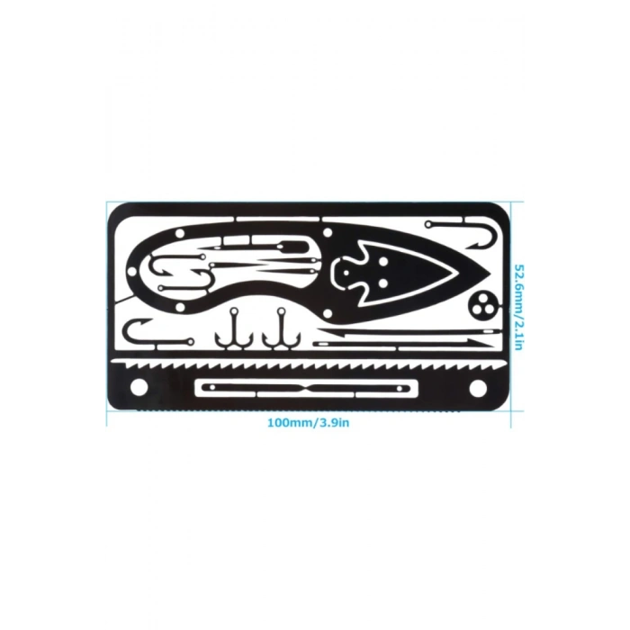 Çok Fonksiyonlu Hayatta Kalma Balıkçı Kiti