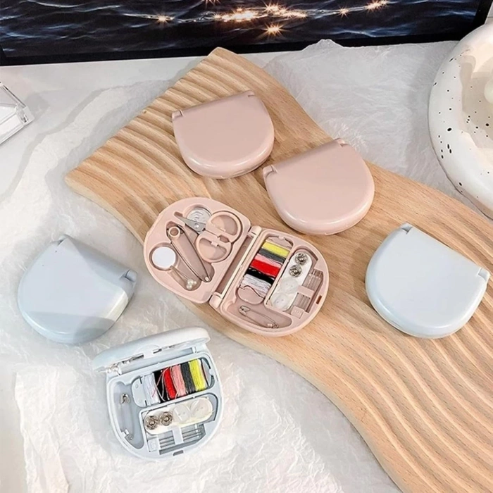 Çok Fonksiyonlu Mini Çanta Boy Seyahat Tipi Dikiş Seti (5365)