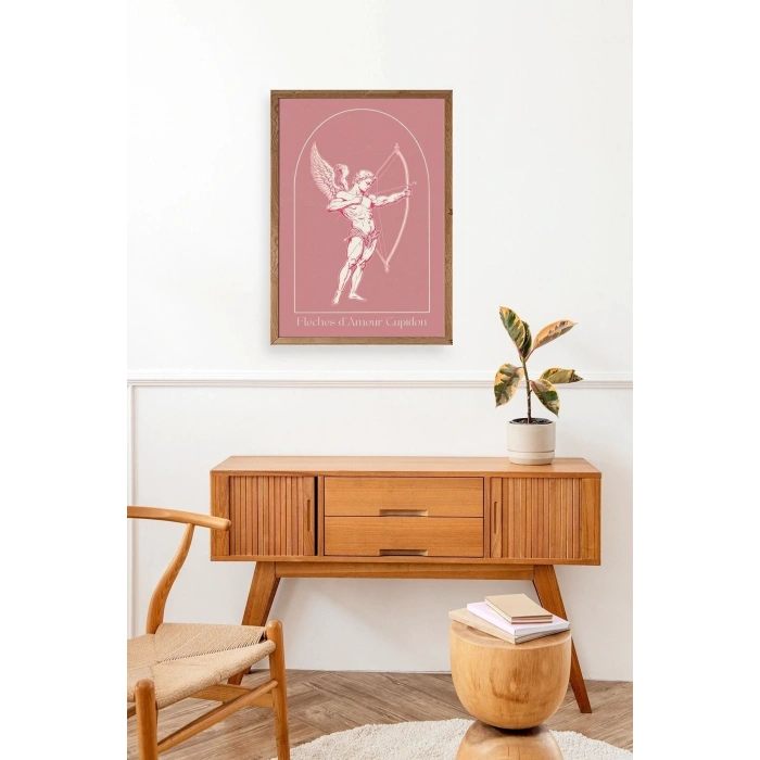 Cupid Ahşap Çerçeveli Tablo 30 x 42