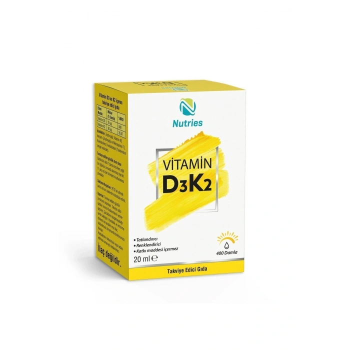 D3k2 Damla 20 Ml (1000 Iu) – 2’li Avantaj Paketi