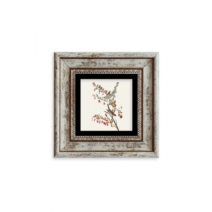 Dal Çerçeveli Taş Tablo 20 cm