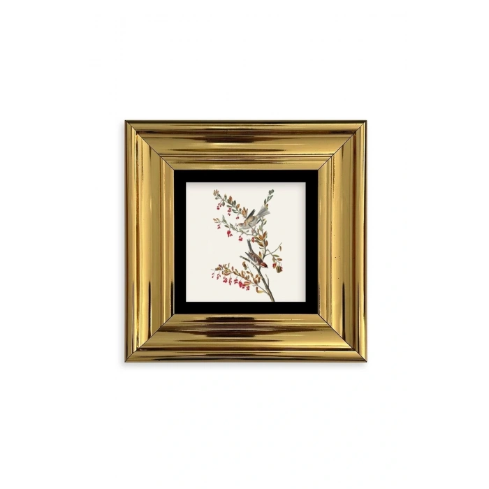 Dal Çerçeveli Taş Tablo 20 cm