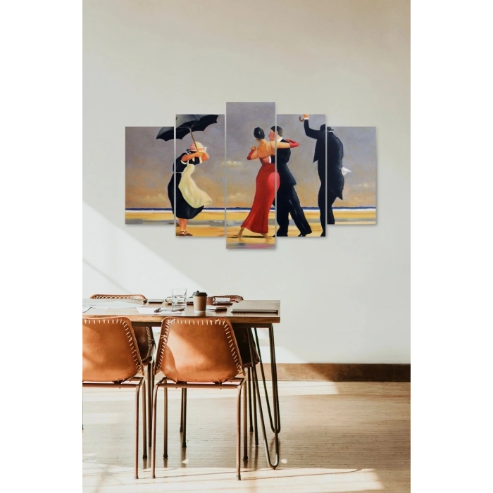 Dans 5 Parçalı Mdf Tablo 60 x 100