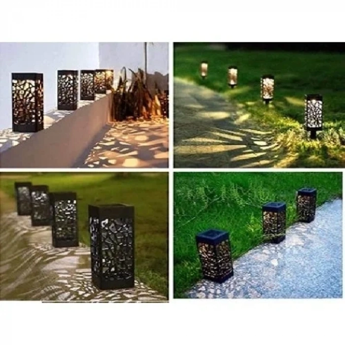 Dekoratif Solar Bahçe Seti 8li Paket