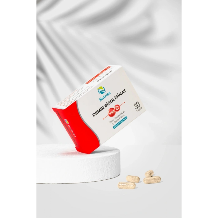 Demir Bisglisinat 30 Kapsül – 2’li Avantaj Paketi