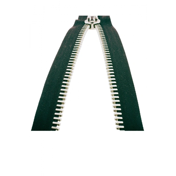 Demir Dişli Çanta Fermuarı En 3 Cm Haki